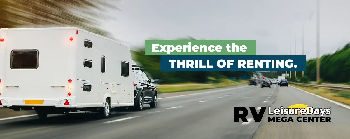 Experience the thrill of renting.