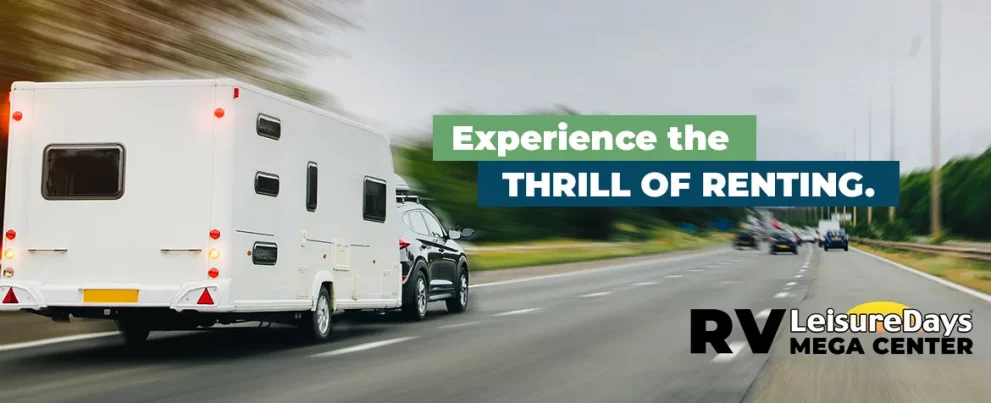 Experience the thrill of renting.