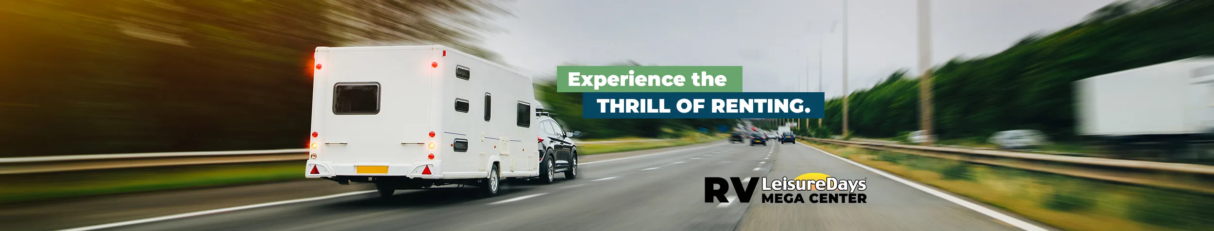 Experience the thrill of renting.